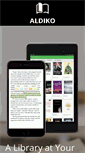 Mobile Screenshot of aldiko.com